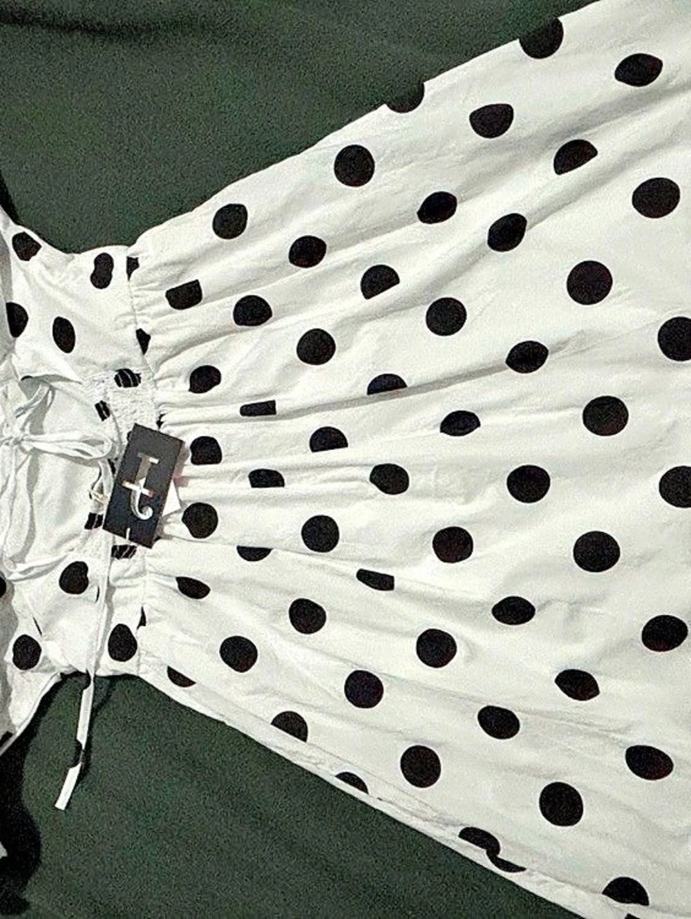Polka Dot Mini Dress NWT